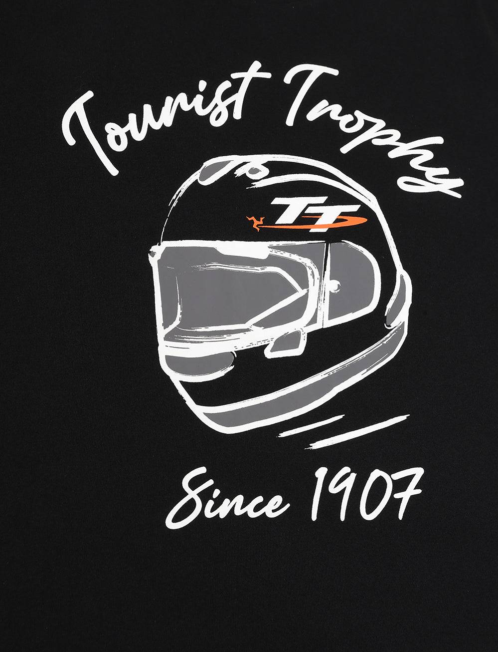TT Races Signature '1907' T-Shirt - Black - Isle of Man TT Races Official Merchandise